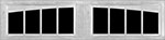 8 Lite Arched (S) window insert