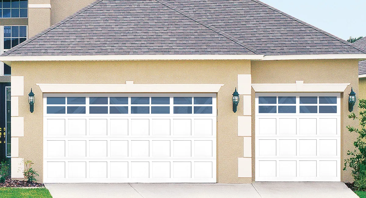 Colonial Style Wood Garage Doors