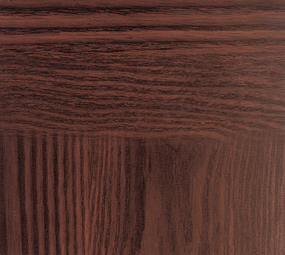 Mahogany finish