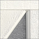 Gray / White finish