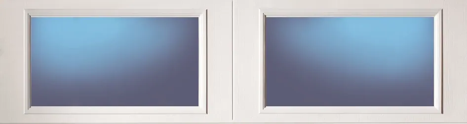 Glazed top section