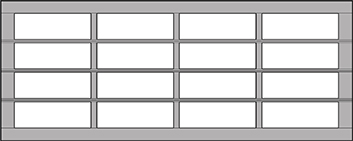16ft (4 panels) panel style