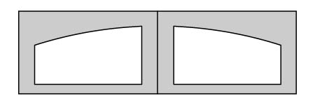 1-Lite Arch top-section style