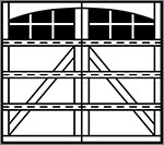 4-Section Arched panel style
