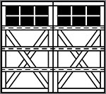 4-Section Square panel style