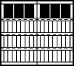 4-Section Square panel style