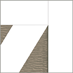 Sandstone / White finish