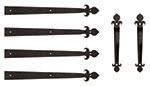 Fleur-de-Lis decorative hardware