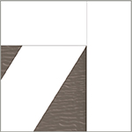 Terra Bronze / White finish