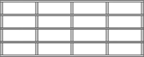 Over 12 ft. Wide (4 panel) panel style