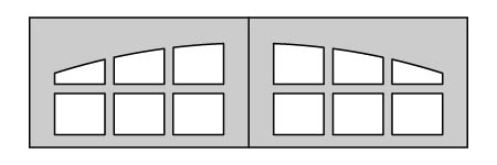 6-Lite Arch top-section style