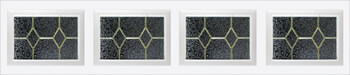 Gentry Pewter Pencil Two Diamond window insert