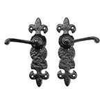 Fleur-de-Lis Lever Handle decorative hardware