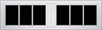6 Square (S) window insert