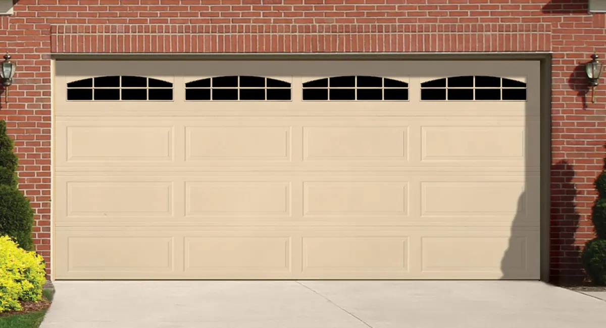 classic steel garage door