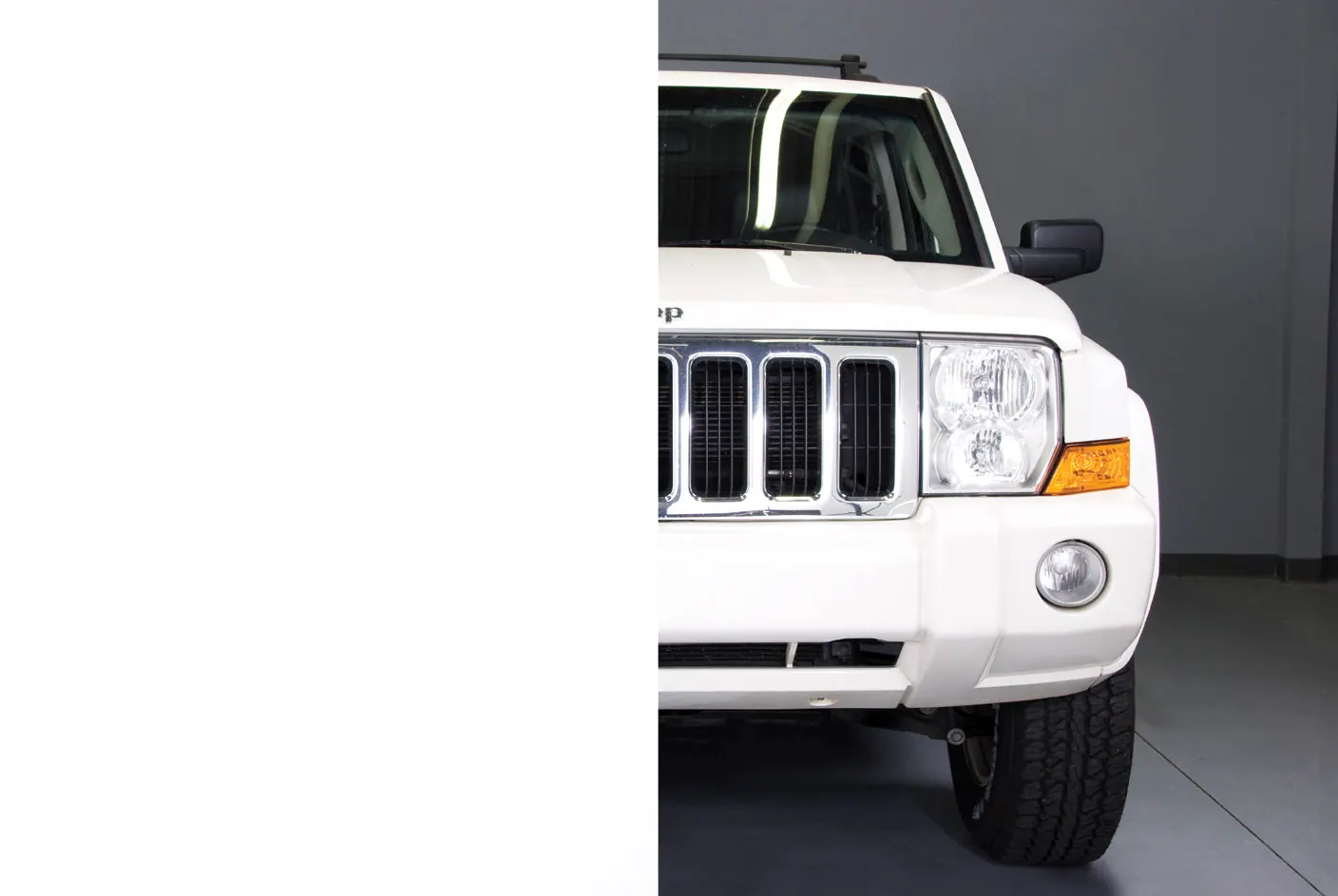Whiteout glass tint