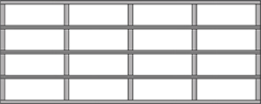 16ft (4 panels) panel style