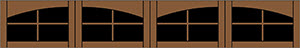 16 Lite Double Arch window insert