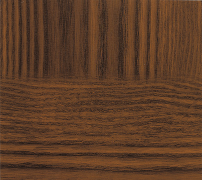 Walnut finish
