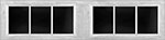 6 Lite Square (S) window insert
