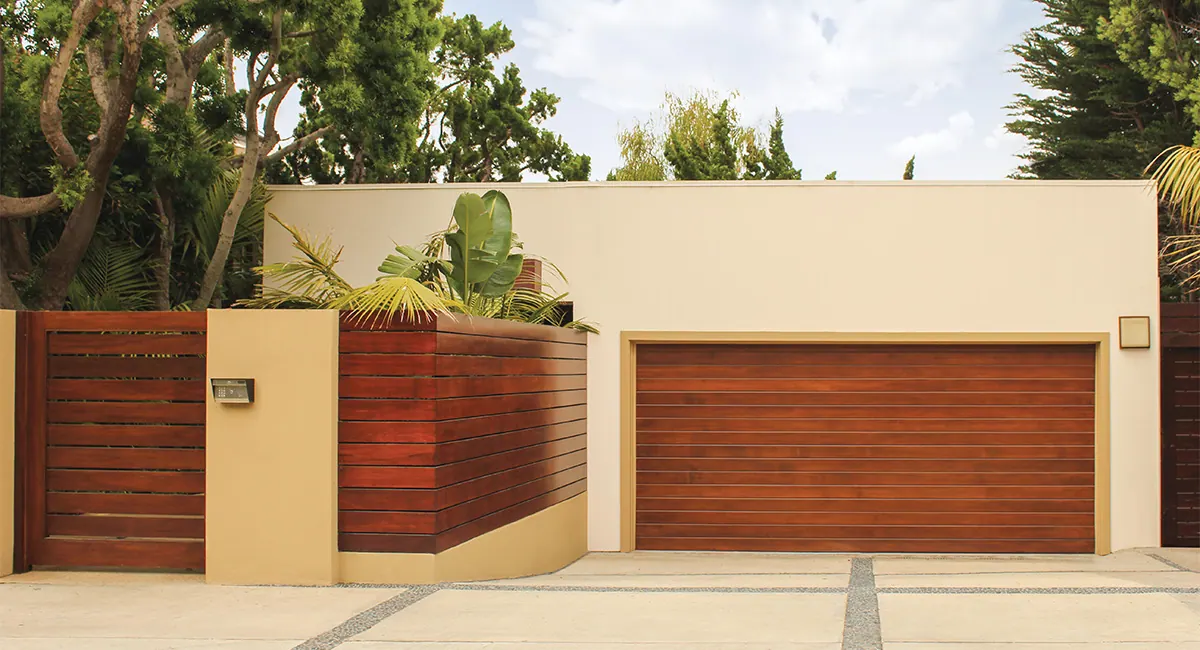 custom wood garage doors