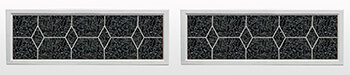 Gentry Pewter Pencil Four Diamond window insert
