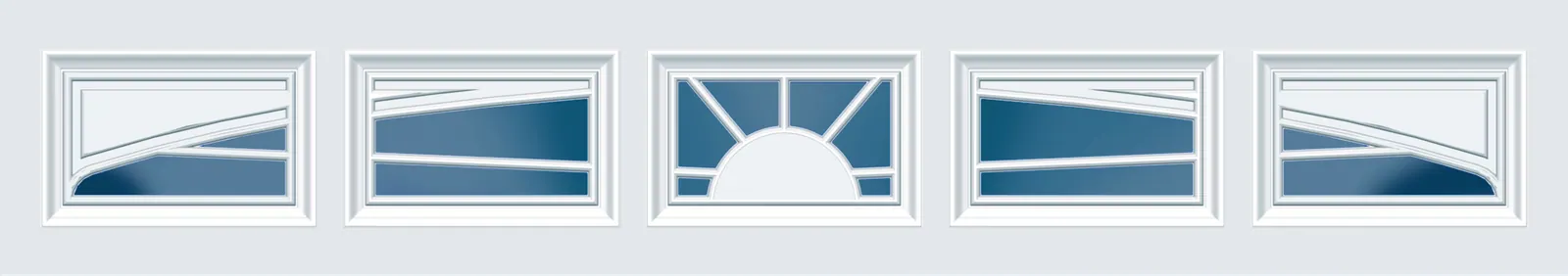 Five Piece Sunray SP window insert