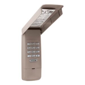 ½ HP AC Chain Drive Wi-Fi Garage Door Opener with Integrated Bluetooth Technology
