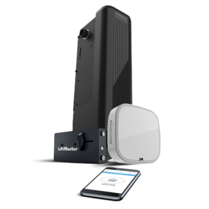 premium series heavy duty dc battery backup wall mount wi fi garage door opener