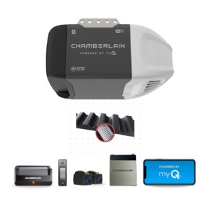 ULTRA-QUIET WI-FI GARAGE DOOR OPENER WITH BATTERY BACKUP
