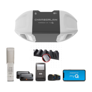 Quiet Wi-Fi Garage Door Opener With Wireless Keypad