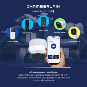 1/2 HP Belt Drive Opener with Battery Backup and myQ Connectivity