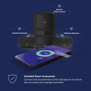 1 HP Belt Drive Opener with Battery Backup and myQ Connectivity