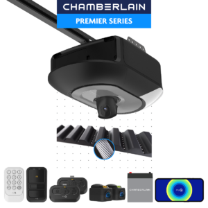 1-1/4 HP Belt Drive Opener with Battery Backup, Built-In Camera, and myQ Connectivity