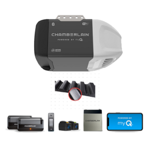 ultra quiet wi fi garage door opener with battery backup