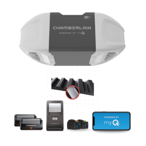 quiet wi fi belt drive garage door opener