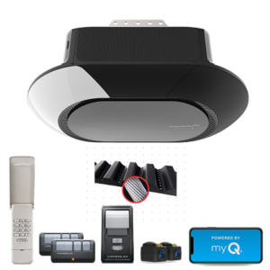 ultra quiet wi fi garage door opener with wireless keypad