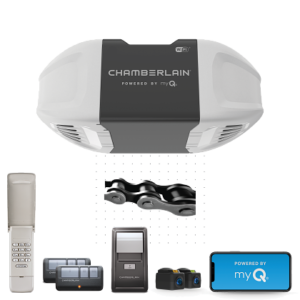 quiet wi fi garage door opener with wireless keypad