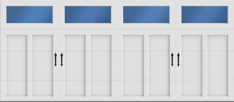 Pinetop — double-car Amarr door