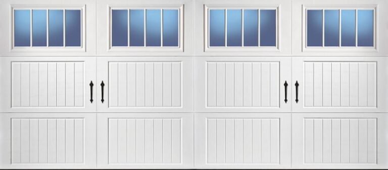 Cortona - Thames — double-car Amarr door