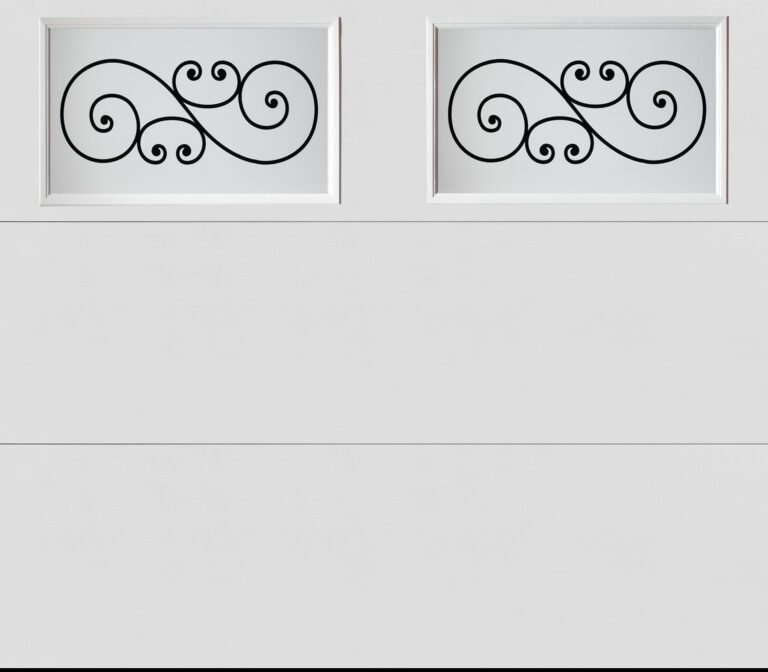 Flush Trellis — double-car Amarr door