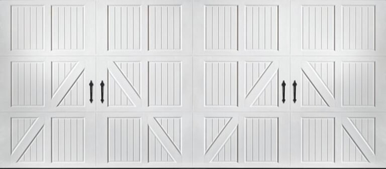 Lucern - Closed Square — double-car Amarr door