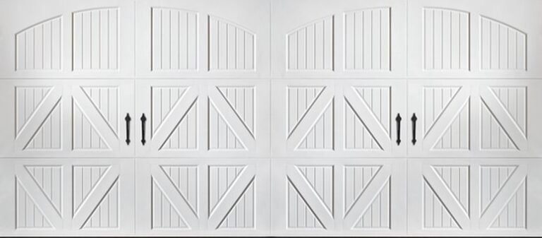 Valencia - Closed Arch — double-car Amarr door