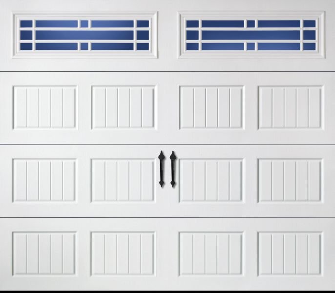 Bead Board - Long Panel Prairie — single-car Amarr door