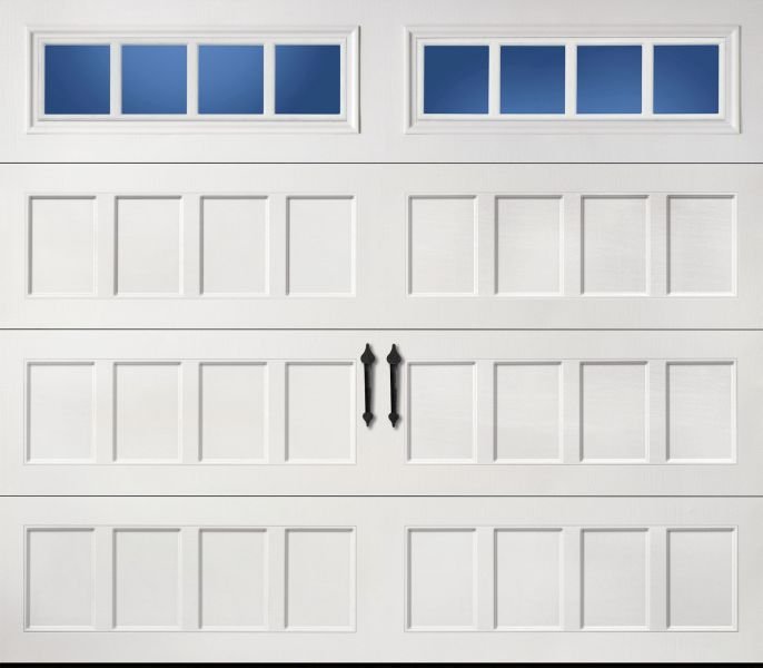 Recessed - Long Panel Thames — single-car Amarr door