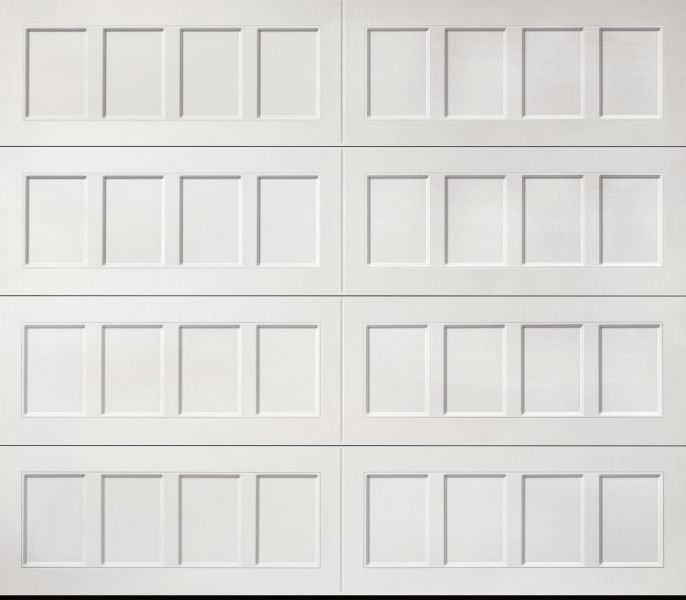 Recessed - Recessed — single-car Amarr door
