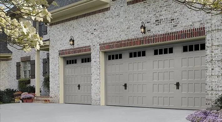 Recessed design in Sandtone with Thames window inserts and optional Alpine lock.