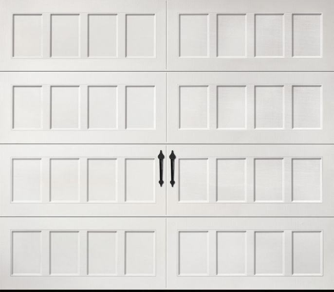 Recessed - Recessed — single-car Amarr door